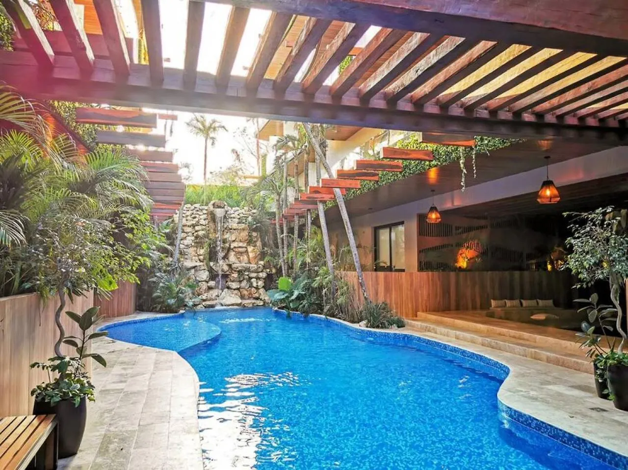 Modern Studio Downtown With Rooftop, Pool, Gym And Parking Tulum