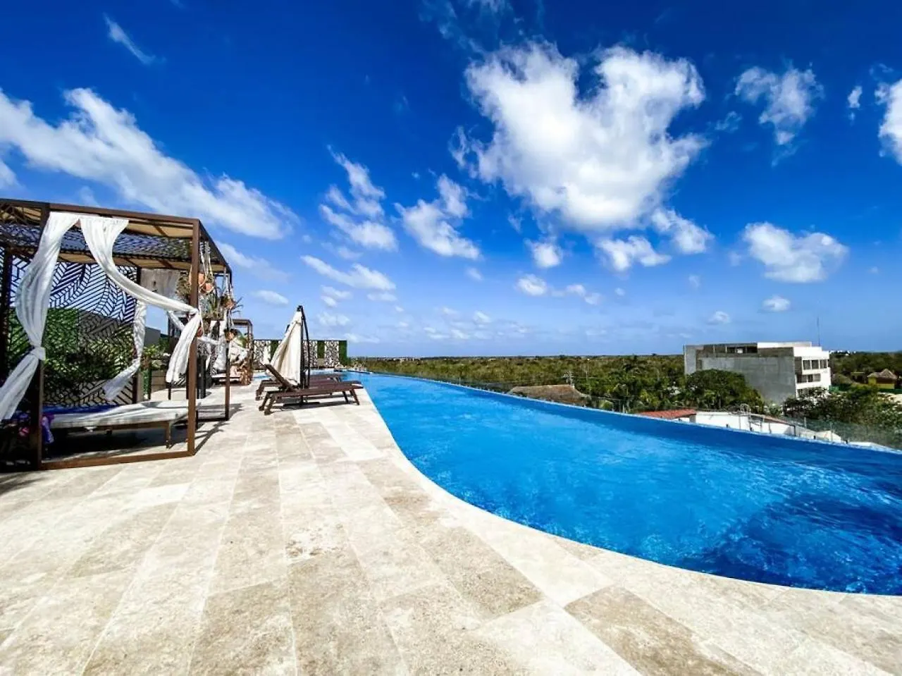 Apartment Modern Studio Downtown With Rooftop, Pool, Gym And Parking Tulum