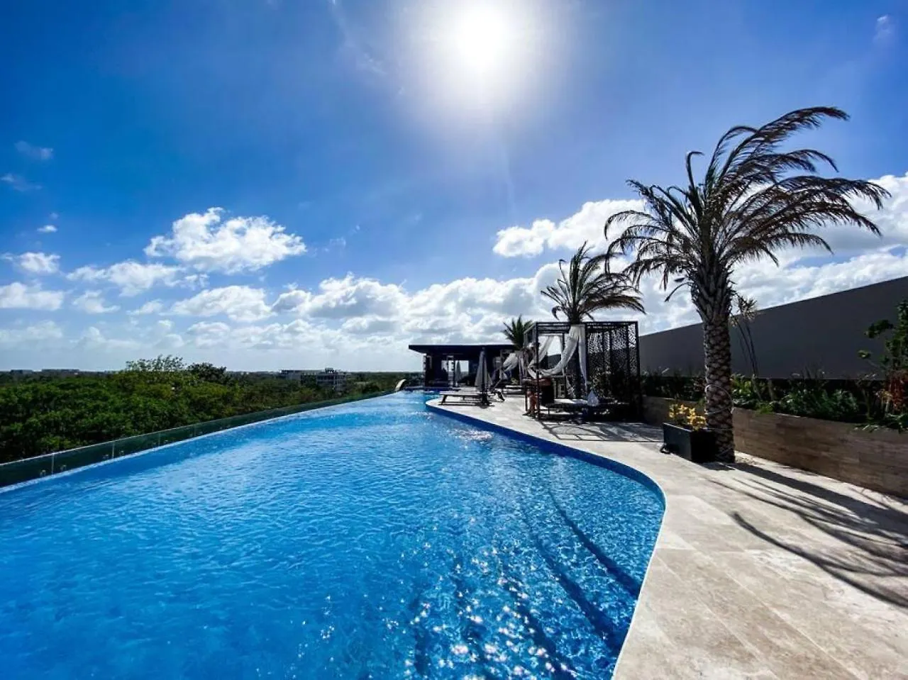 Modern Studio Downtown With Rooftop, Pool, Gym And Parking Tulum 0*,  Mexico