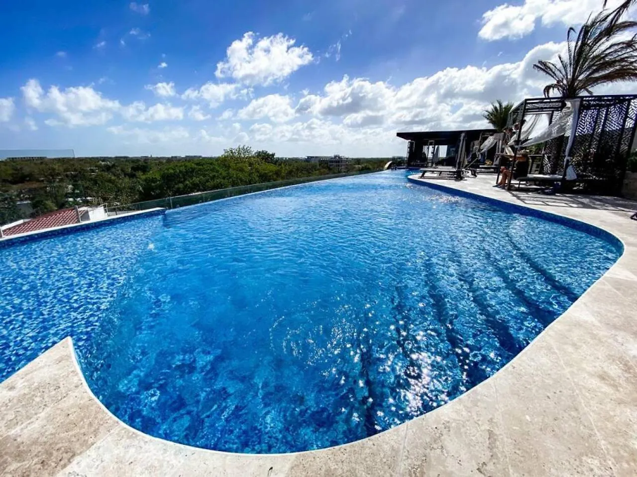Apartment Modern Studio Downtown With Rooftop, Pool, Gym And Parking Tulum